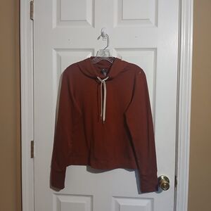 Vuori Halo Essential Pullover Hoodie Women Desert Rose Size S